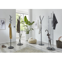 Garderobenständer Nerixi crom-schwarz 6