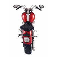 Haku Wandgarderobe aus Metall in 3D Vintageoptik Motorrad, mit 3 Garderobenhaken 1
