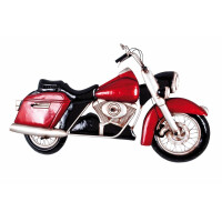 Haku Wandgarderobe aus Metall in 3D Vintageoptik Motorrad, mit 5 Garderobenhaken 1
