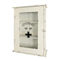 Haku Medizinschrank aus Metall mit Glast gallery