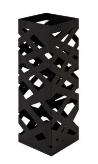 Haku Schirmständer aus schwarz lackiertem Metall