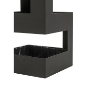 Haku Schirmständer in Metall - schwarz lackiert 3