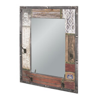 Haku Wandgarderobe mit Spiegel und Metal gallery