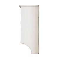 Haku Wandgarderobe Wall Street aus MDF Vintageoptik Wei&szli