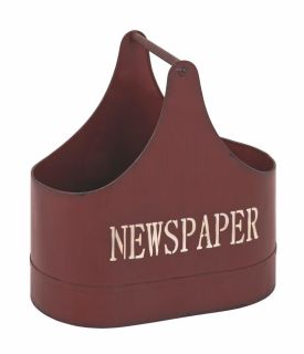 Haku Zeitungsständer aus Metall in Vintageoptik "Newspaper"