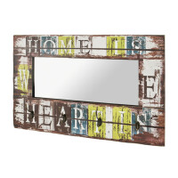 Haku Wandgarderobe mit Spiegel und 4 Hak gallery
