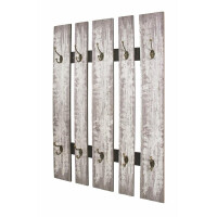 Haku Wandgarderobe in Vintage Optik, gra gallery