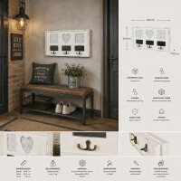 Haku Wandgarderobe aus Massivhol gallery 9_2nd