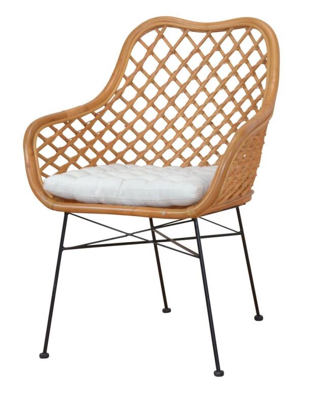 Rattan Bank in der Farbe honig neu Sessel Rattan Bank in der Farbe honig neu Sessel