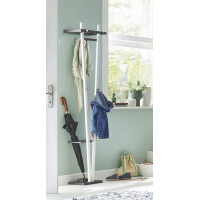 Haku Wandgarderobe, weiß-anthrazit-chrom 3
