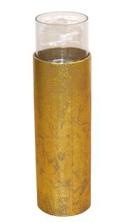 Bodenwindlicht, Goldfarben, Höhe 81 cm