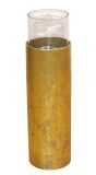 Bodenwindlicht, Goldfarben, Höhe 81 cm