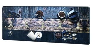 Haku Wandgarderobe aus MDF mit UV-Direktdruck "Kaffee"