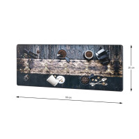 Haku Wandgarderobe aus MDF mit UV-Direktdruck "Kaffee&q