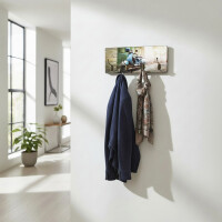 Haku Wandgarderobe mit UV-Direktdruck "Roller"...