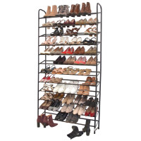 Schuhregal in schwarz (für ca. 50 Paar Schuhe) 4
