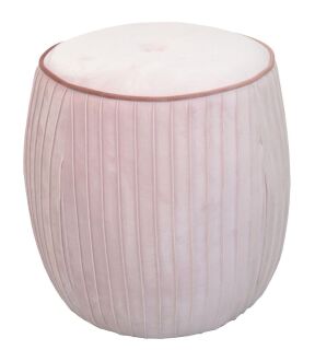 Pouf Sitzpouf Sitzhocker Fußhocker Hocker in Rose