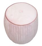 Pouf Sitzpouf Sitzhocker Fußhocker Hocker in Rose