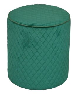 Sitzhocker Sitzpouf Pouf Fußhocker Hocker in Smaragdgrün