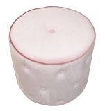 Hocker Sitzhocker Sitzpouf Pouf Fußhocker in Rose