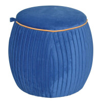 Stauraum - Sitzhocker, azurblau gallery