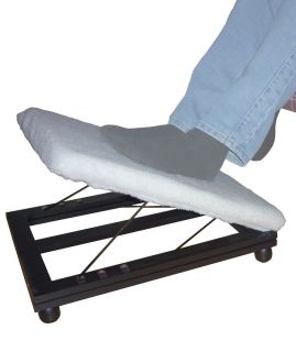 Relax Fußschemel 3fach verstellbar Weiß