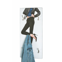 Haku Wandgarderobe natur-Edelstahloptik mit UV-Direktdruck (Fashion) 2