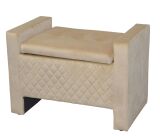 Sitzbank mit Stauraum, Beige