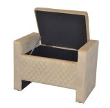 Sitzbank mit Stauraum, Beige