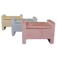 Sitzbank mit Stauraum, Beige 5