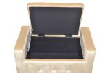 Sitzbank mit Stauraum, Beige