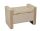 Sitzbank mit Stauraum, Beige