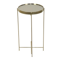 Beistelltisch, champagne gold ø 32,5 cm 4