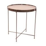 Beistelltisch, rosegold ø 42,7 cm