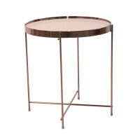 Beistelltisch, rosegold ø 42,7 cm 3