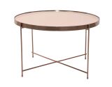 Couchtisch,  rosegold ø 62,5 cm