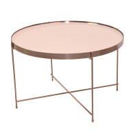 Couchtisch,  rosegold ø 62,5 cm gallery