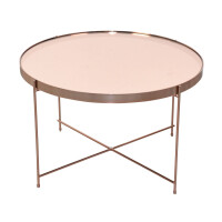 Couchtisch,  rosegold ø 62,5 cm 3