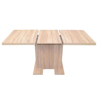 Säulentisch ausziehbar 110-150 cm, Sonomaeiche-Nb. 5