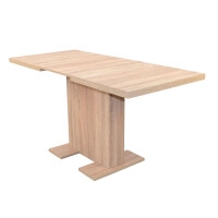 Säulentisch ausziehbar 110-150 cm, Sonomaeiche-Nb. 7