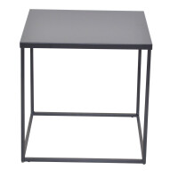 Beistelltisch kpl. aus Metall, schwarz 3