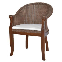 Rattan-Sessel, hellbraun 3