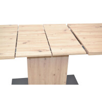 Esstisch / Säulentisch ausziehbar 120-180 cm, Artisan-Eiche-Nb. 4
