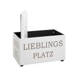 Haku Sitztruhe Motivdruck "Lieblingsplatz"