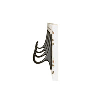 Haku Wandgarderobe weiß-schwarz 5