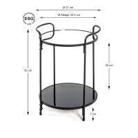 Haku Beistelltisch Ø 37 cm 5