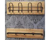 Haku Wandgarderobe aus Massivholz Eiche geölt