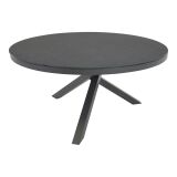 Lesli Living Diningtisch "Mojito Ceramic Negro" ø 150cm