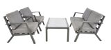 Lesli Living Lounge-Set Marah anthrazit/grau