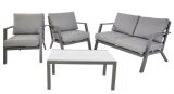 Lesli Living Lounge-Set Marah anthrazit/grau